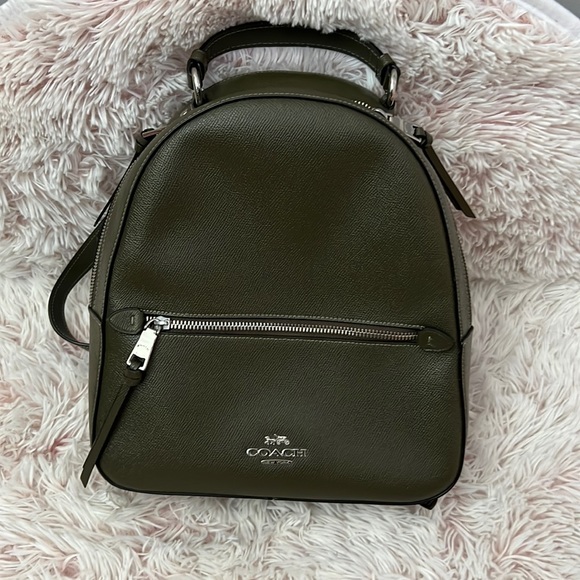 Coach Olive Green Backpack - Picture 1 of 7
